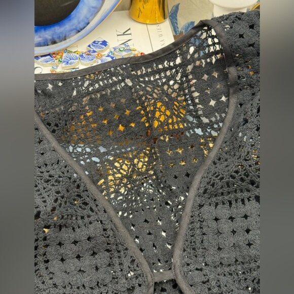 🆕 SIR THE LABEL 🧿 NWOT Rayure Long Sleeve Crochet Maxi Dress, Sz 1 US 4 - Picture 15 of 16